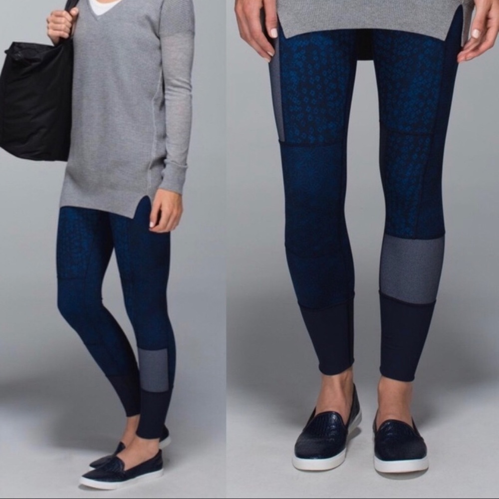 Lululemon Wunder Under Sashiko Patchwork Leggings - image 2